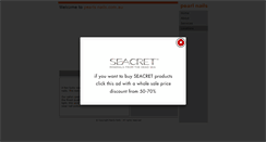 Desktop Screenshot of pearlnails.com.au